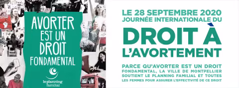 Lundi 28 septembre, à l’occasion de la journée internationale du droit à l’avortement, la Ville de Montpellier s’associe au Planning Familial 34 pour organiser une visio-conférence exceptionnelle