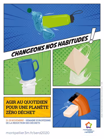 Montpellier Méditerranée Métropole participe à la semaine européenne de réduction de déchets