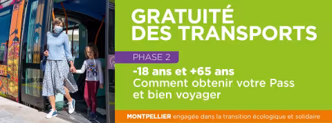 Gratuité des Transports #Phase2  - Ouverture des demandes pour les - de 18 ans et les + de 65 ans