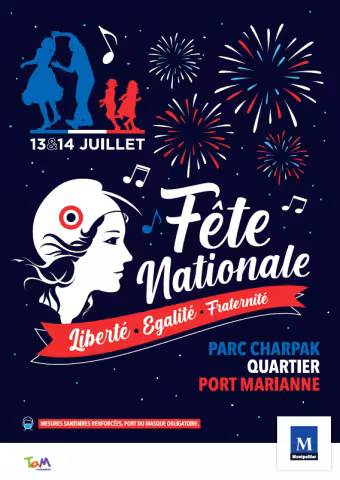 La Ville de Montpellier présente son programme des festivités du 14 juillet 2021