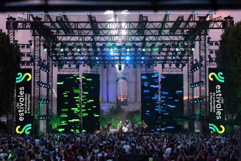 Diffusion de la première soirée des Estivales de Culturebox à Montpellier, jeudi 5 août 2021 à 21h05