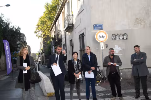 FP : la rue Saint-Louis fermée à la circulation pour des travaux préalables au réaménagement en un espace public apaisé