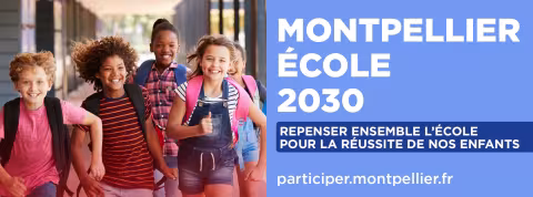 La Ville de Montpellier organise un webinaire de clôture de la  concertation école 2030 :  les habitants sont invités à y participer ce mercredi 1er décembre à 17h