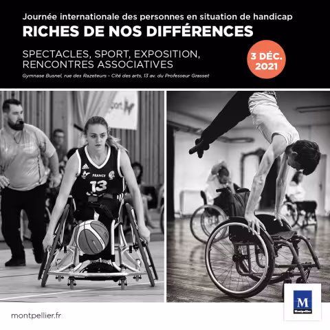La Ville de Montpellier mobilisée pour la Journée internationale des personnes en situation de handicap