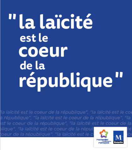 Montpellier célèbre la journée nationale de la Laicité