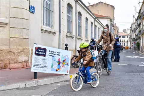 Les rues des Aiguerelles, Farges et Général Riu à Montpellier deviennent de nouvelles "rues aux écoliers"