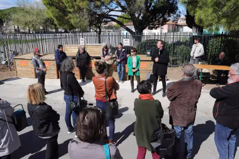Inauguration de composteurs collectifs à Grabels et Villeneuve-lès-Maguelone