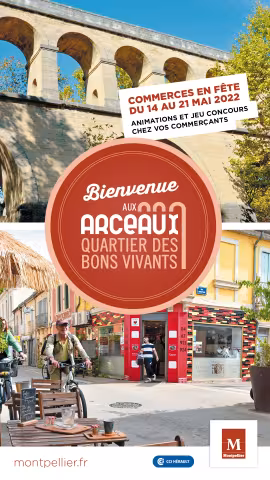 COMMERCES EN FETE DU 14 AU 21 MAI DANS LE QUARTIER DES ARCEAUX.