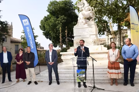 La place de la Canourgue réaménagée a été inaugurée