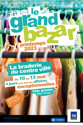 Le Grand Bazar de printemps est de retour du mercredi 10 au samedi 13 mai 2023