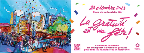 Lancement de la gratuité des transports le 21 décembre 2023 : modalités d'accès aux festivités