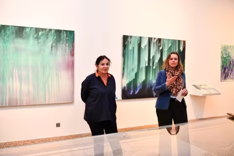 EXPOSITION AVEC ELLES. ANNE SLACIK ET QUARANTE POÉTESSES A L’ESPACE DOMINIQUE BAGOUET DU 7 FÉVRIER AU 7 AVRIL 2024.