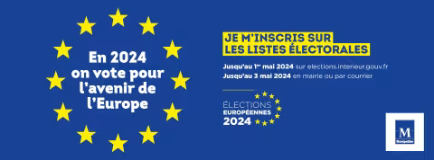 INSCRIPTION SUR LES LISTES ELECTORALES POUR LE SCRUTIN DU 9 JUIN 2024