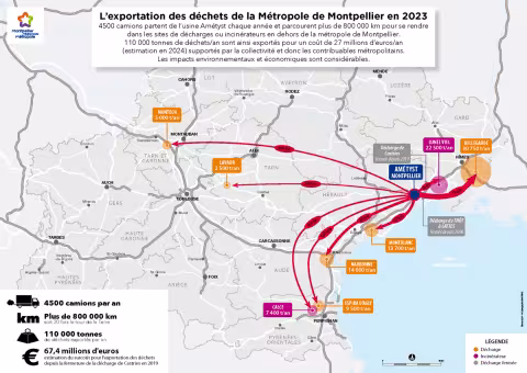 La Métropole de Montpellier a lancé une mission d'information sur le traitement et la valorisation des déchets sur le territoire