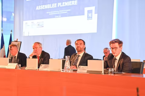 ASSEMBLÉE PLÉNIÈRE DU CLSPD : MICHAEL DELAFOSSE, FRANÇOIS-XAVIER LAUCH, FABRICE BELARGENT ONT CONFIRMÉ LEUR PARTENARIAT ET EXPOSENT LES MESURES PRISES POUR LUTTER CONTRE LA DÉLINQUANCE