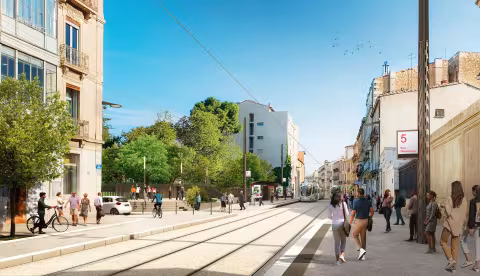 La Ligne 5 de tramway réinvente la ville - Arrivée des premiers rails à l'ouest !