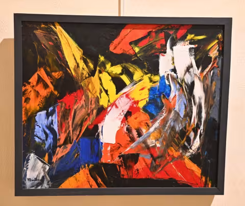 EXPOSITION « GUY DE MONTLAUR - SOLDAT ET PEINTRE - DU DÉBARQUEMENT DE NORMANDIE A L’EXPRESSIONNISME ABSTRAIT » CHÂTEAU DE CASTRIES