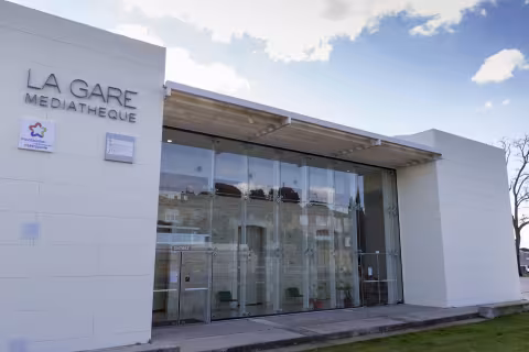 crédit photo : La médiathèque La Gare - Ville et Métropole de Montpellier