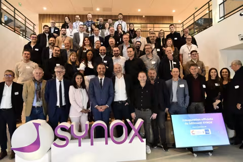 Synox, vitrine de Montpellier Territoire Connecté, inaugure ses nouveaux locaux.