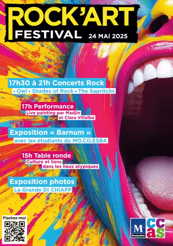 Rock'Art - Le CCAS de Montpellier lance la 1ère édition d'un festival de rock dans un Ehpad, samedi 24 mai à partir de 15h