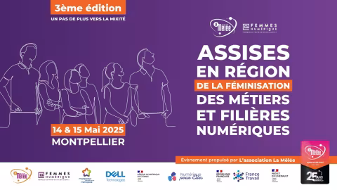 Conférence de presse le 14 mai à 12h15 à l'Hôtel de Ville à l'occasion de la 3ème édition des Assises en région de la féminisation des métiers et filières du numérique