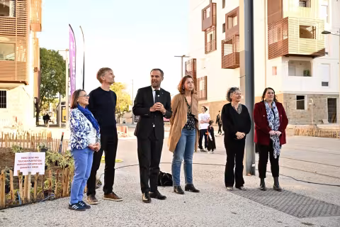 Arrivée de la Ligne 5 au Val de Croze :  le point sur les aménagements de la place de Chine