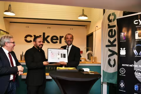 CYKERO a ouvert son premier pop-up store à Montpellier, 10 place Comédie : une vitrine du reconditionné haut de gamme et durable