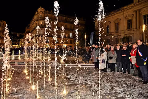 La place des Martyrs de la Résistance réaménagée a été inaugurée