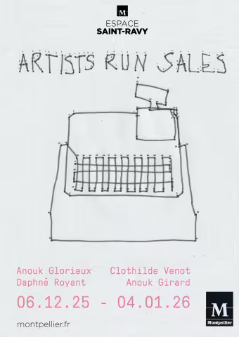 Exposition Artists Run Sales à découvrir à l'espace Saint-Ravy du 6 décembre 2025 au  4 janvier 2026