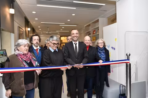 FP : La médiathèque - Cité des Arts, 15e médiathèque du réseau, a été inaugurée