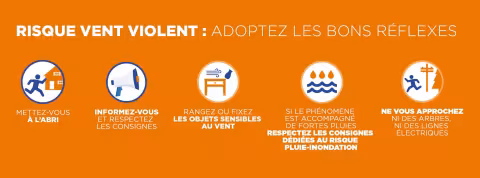 Risque "Vents violents"  : La Ville de Montpellier informe
