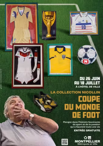 "La collection Nicollin - Coupe du monde de foot" - l'exposition événement à découvrir du 26 juin au 18 juillet à l'Hôtel de Ville